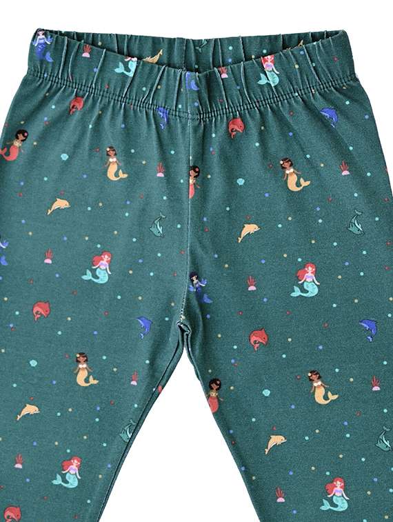 girls pack of 3 printed mid rise legging - 22317696 -  Standard Image - 5