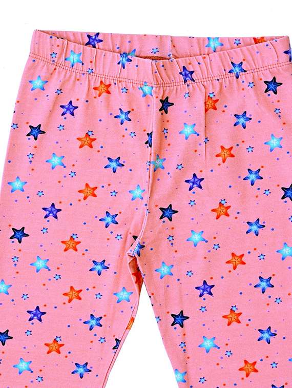 girls pack of 3 printed mid rise legging - 22317698 -  Standard Image - 5