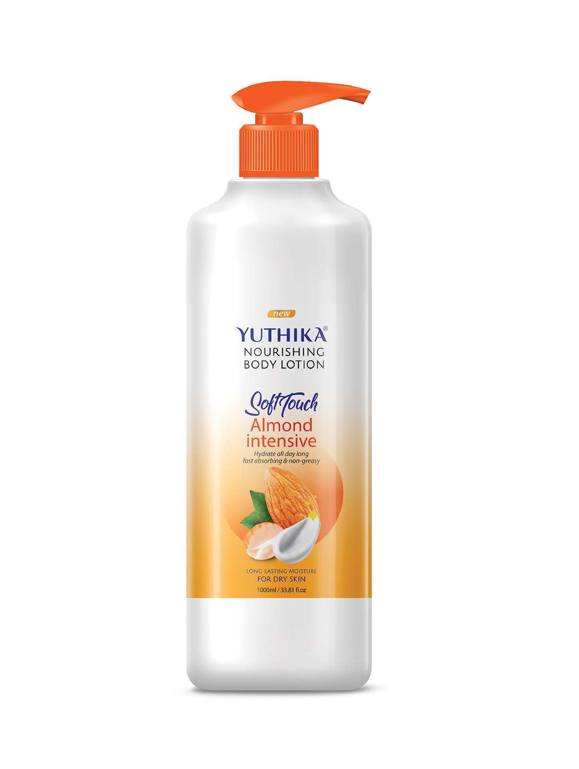 yuthika nourishing body lotion almond