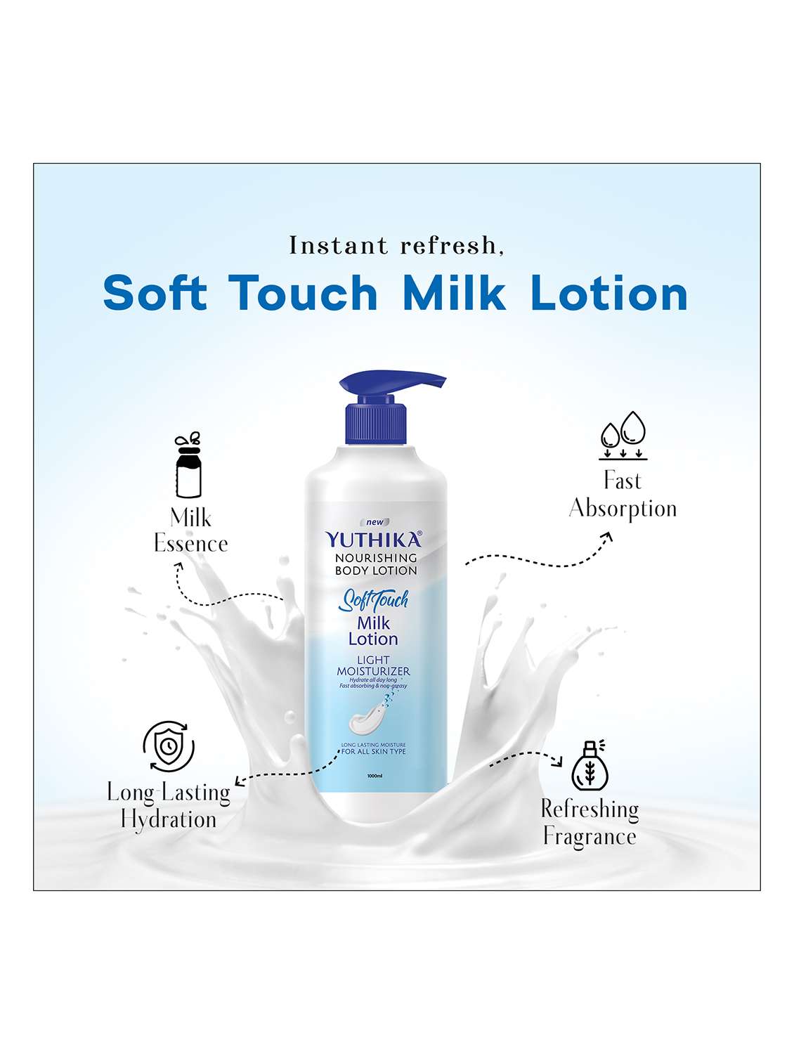 yuthika milk moisture lotion  - 22317732 -  Standard Image - 3