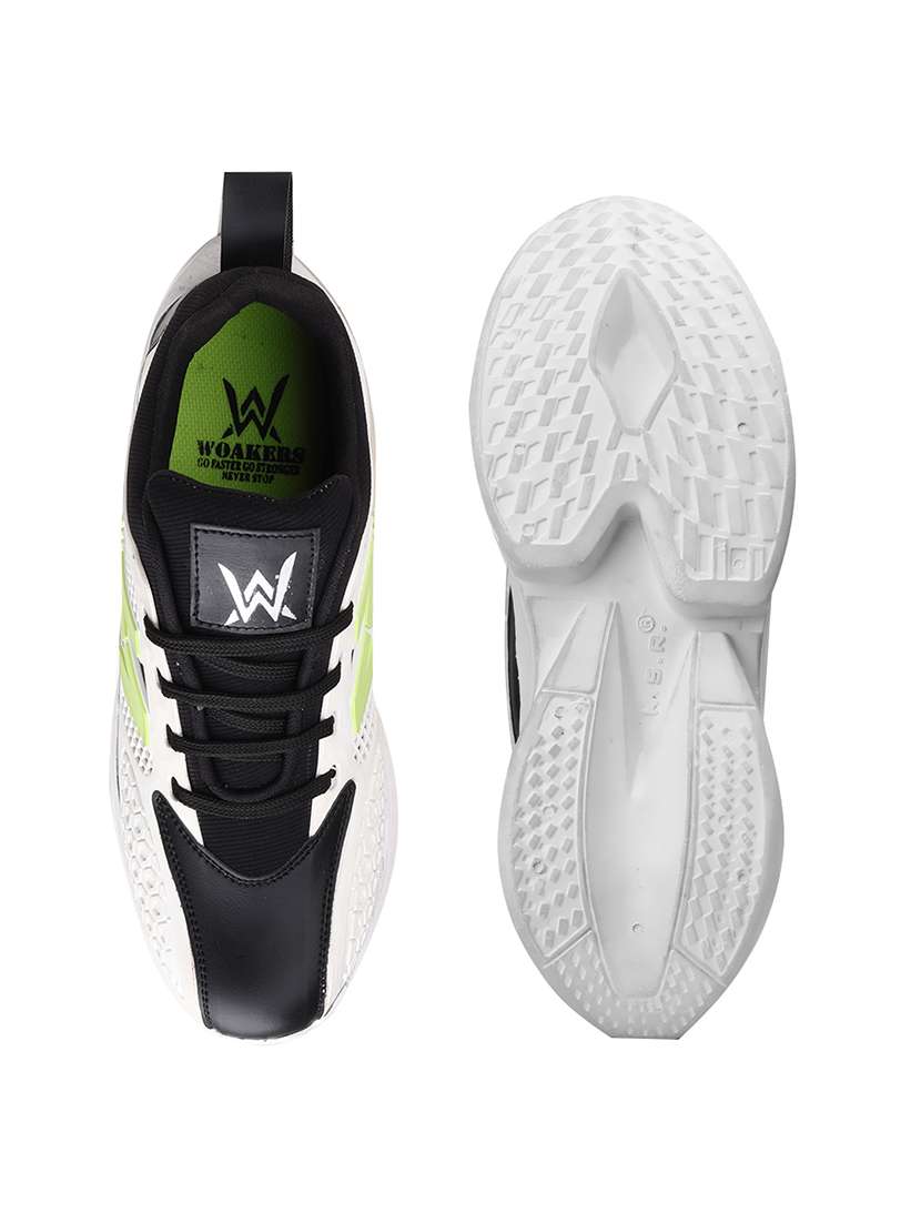 men color block lace up sport shoe - 22318557 -  Standard Image - 3