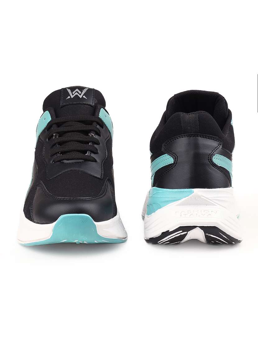 men black lace up sport shoe - 22318560 -  Standard Image - 3