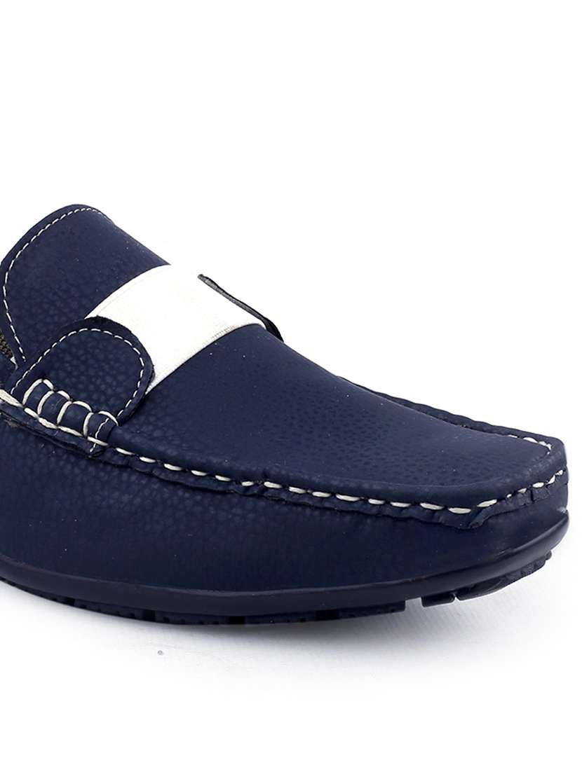men blue slip on loafer - 22318564 -  Standard Image - 3