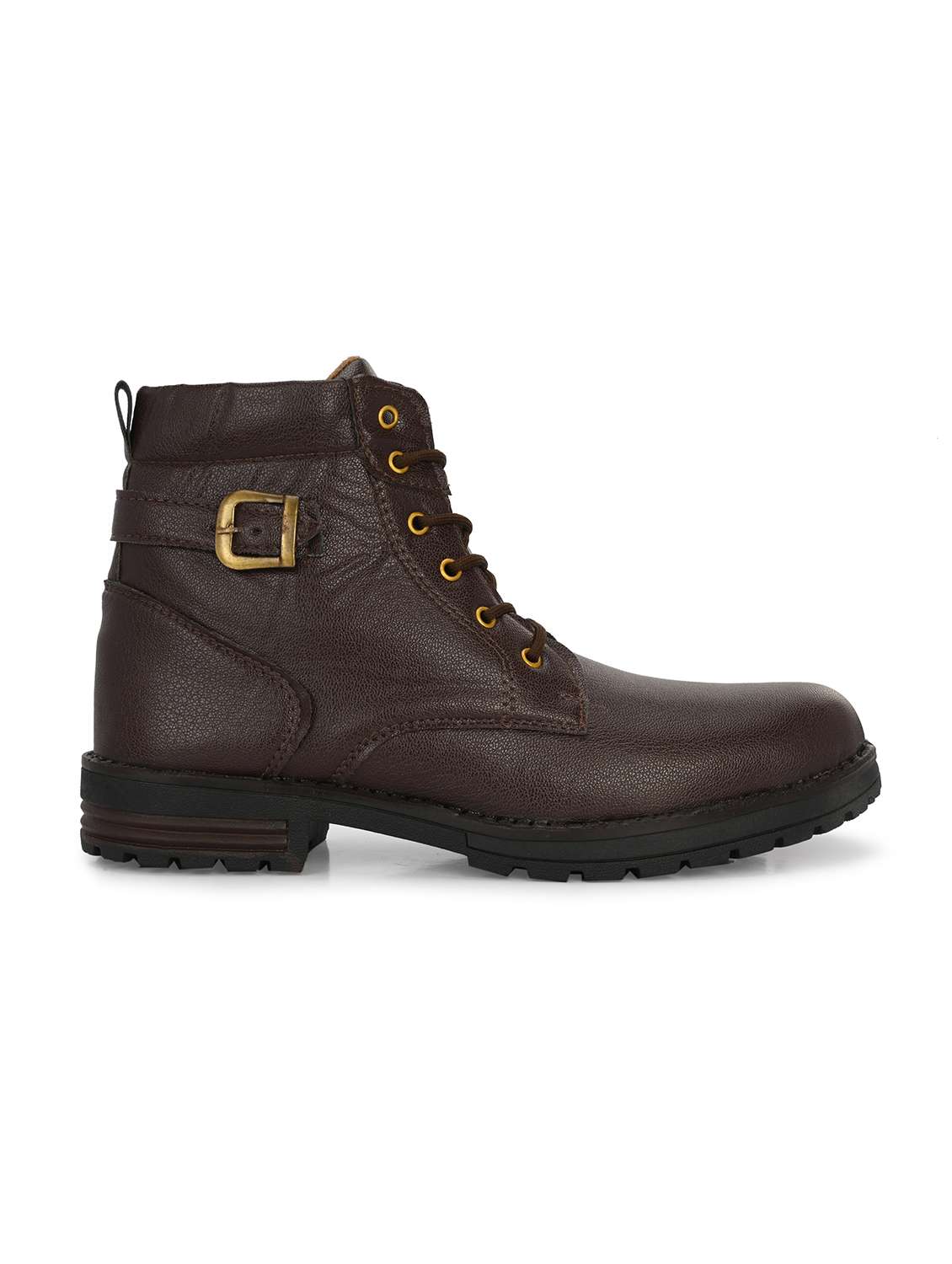 men brown lace up boot - 22318566 -  Standard Image - 3