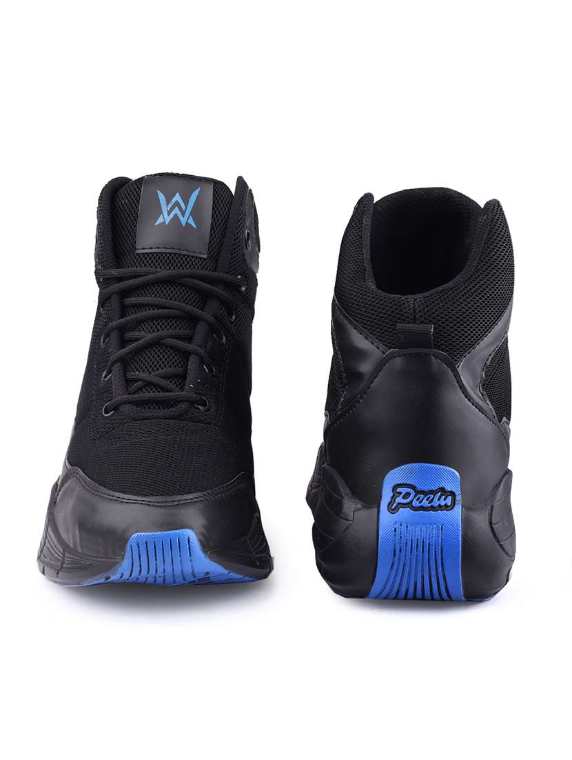 men black lace up sport shoe - 22318571 -  Standard Image - 3