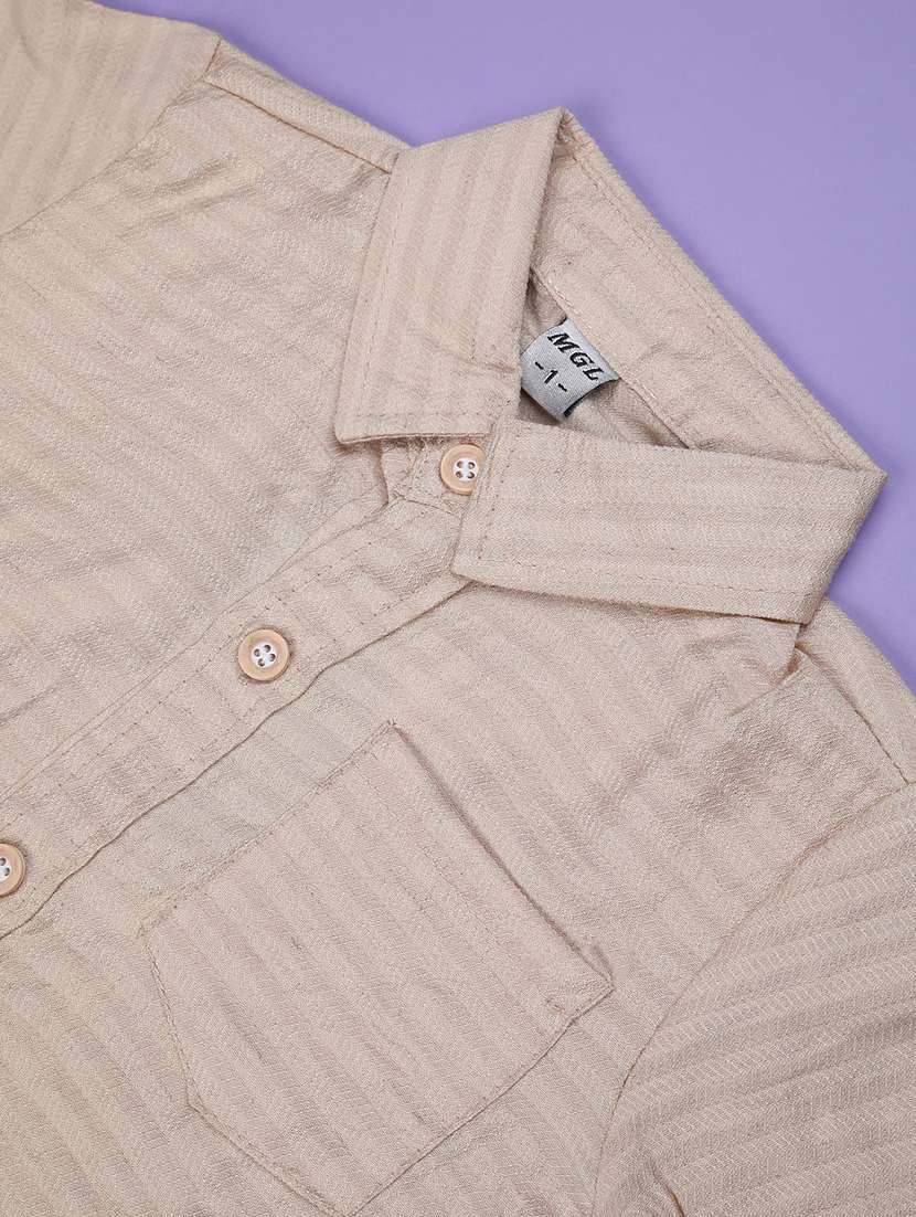 boys collared short sleeve shirt - 22318800 -  Standard Image - 3