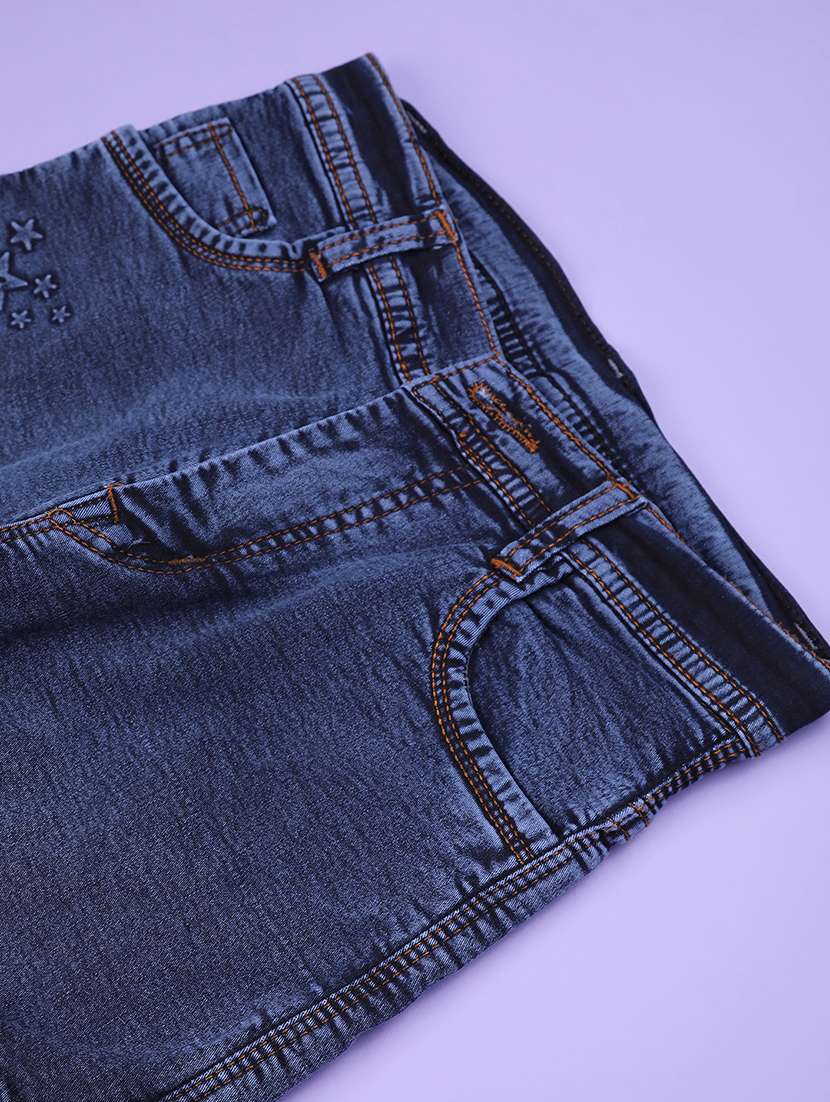 grey poly cotton washed jean - 22318884 -  Standard Image - 3