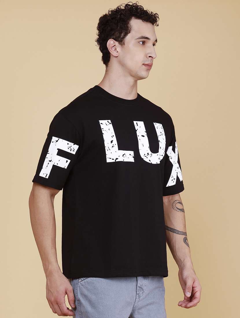 men printed round neck oversized t-shirt - 22319198 -  Standard Image - 3