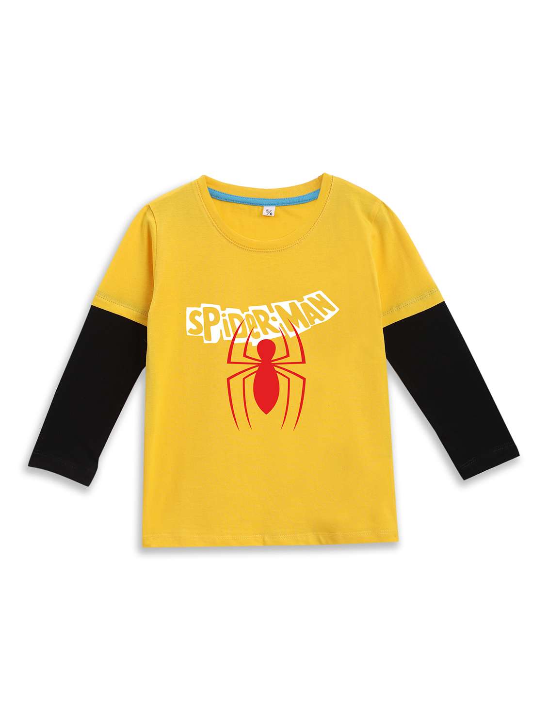 boys printed long sleeve t-shirt