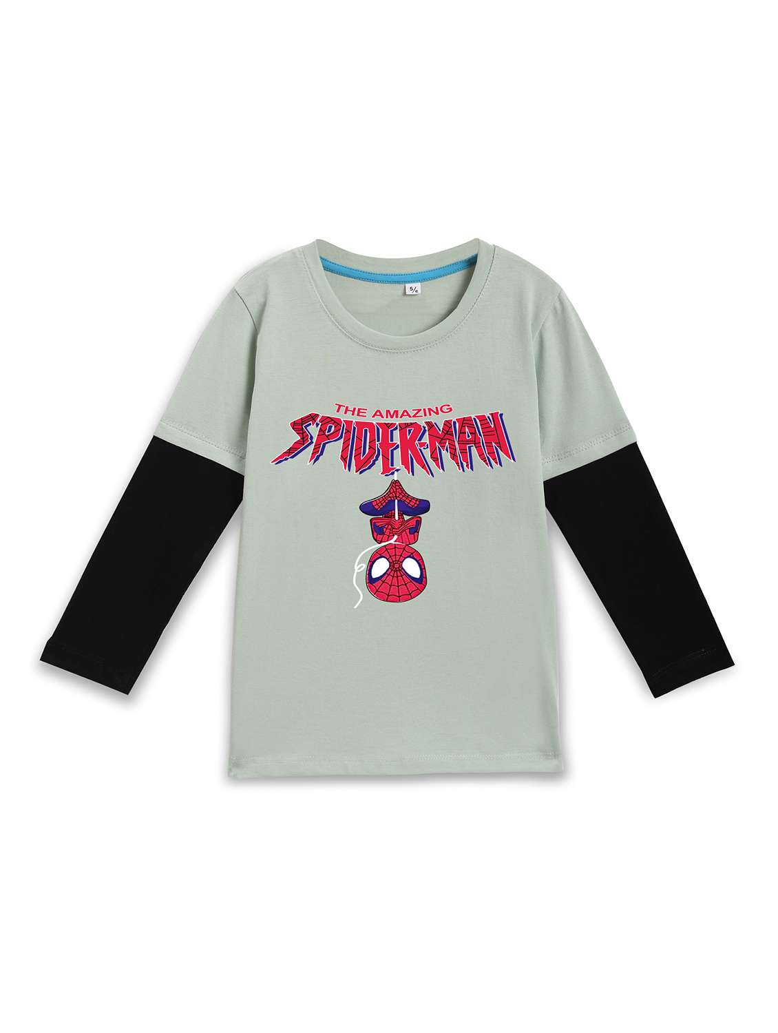 boys printed long sleeve t-shirt