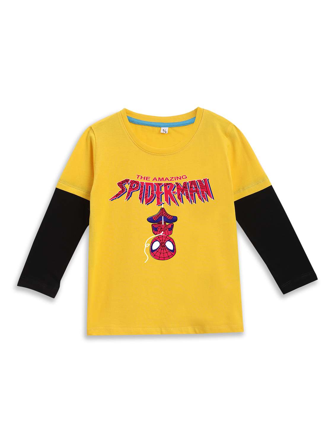 boys printed long sleeve t-shirt