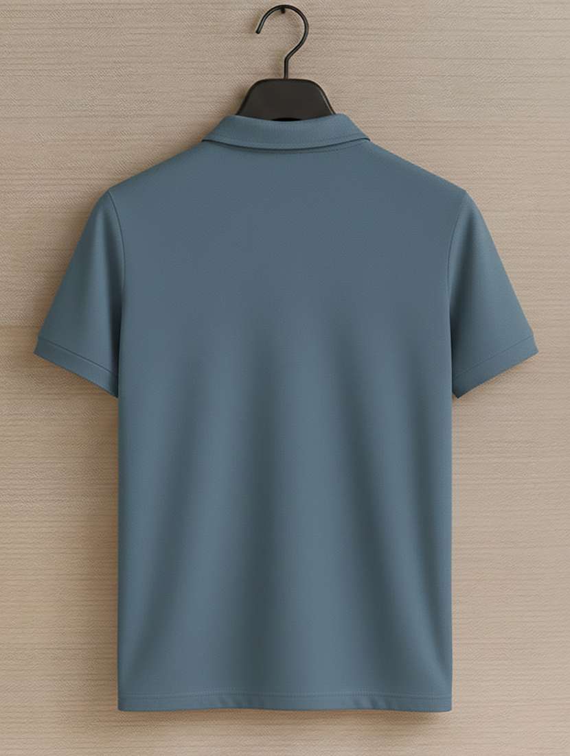 men printed short sleeve regular fit polo t-shirt - 22320140 -  Standard Image - 5