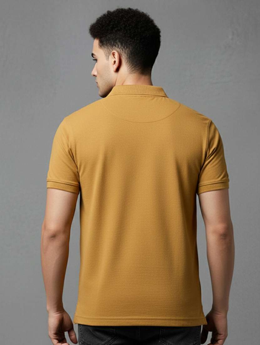 men printed short sleeve regular fit polo t-shirt - 22320308 -  Standard Image - 3