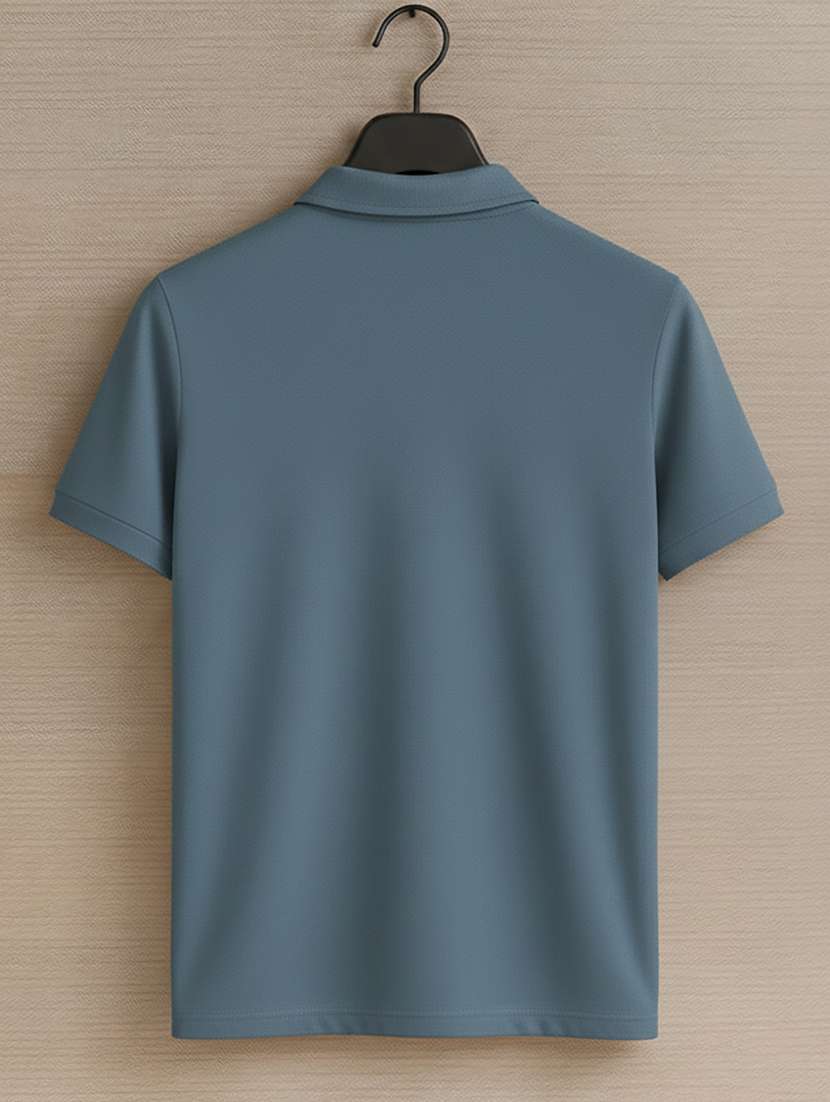 men printed short sleeve regular fit polo t-shirt - 22320384 -  Standard Image - 5