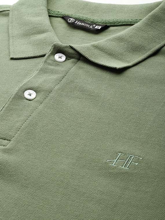 men solid long sleeve regular fit polo t-shirt - 22320522 -  Standard Image - 3