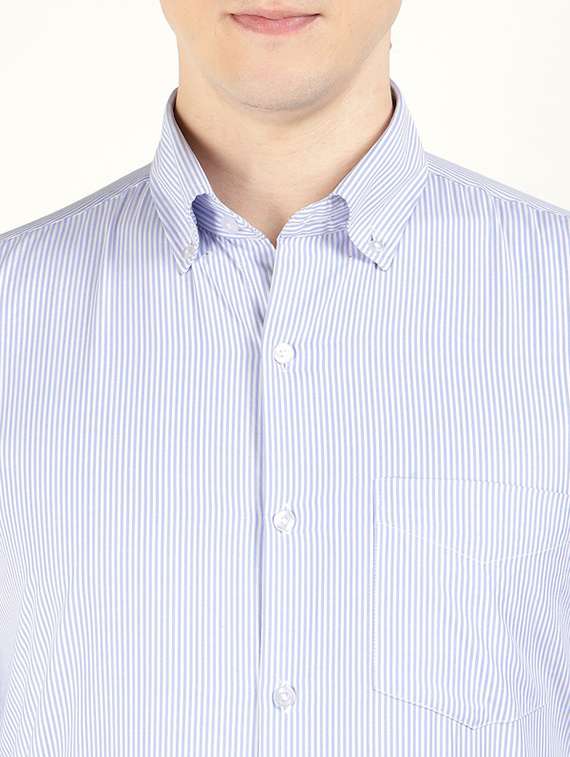 men collared long sleeve formal shirt - 22320541 -  Standard Image - 3