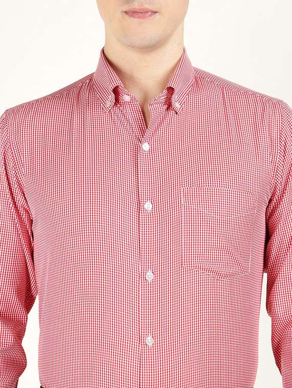Men Collared Long Sleeve Formal Shirt - 22320551 -  Standard Image - 3