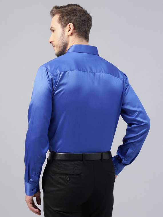 men collared long sleeve formal shirt - 22320555 -  Standard Image - 3