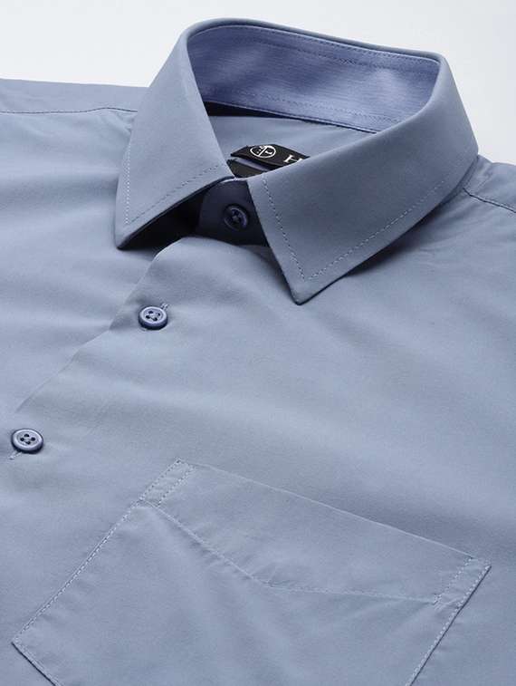 men collared long sleeve formal shirt - 22320570 -  Standard Image - 3