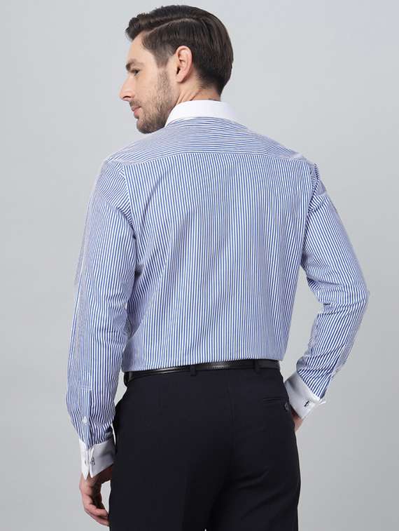 men collared long sleeve formal shirt - 22320579 -  Standard Image - 3