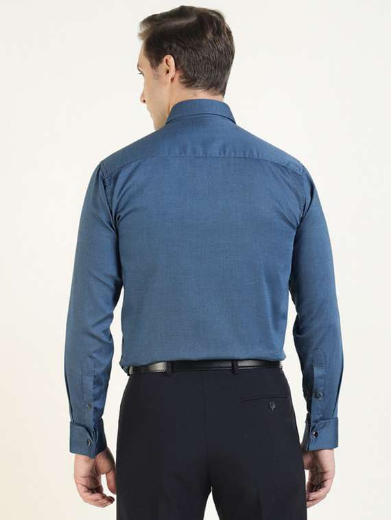 men collared long sleeve formal shirt - 22320592 -  Standard Image - 3
