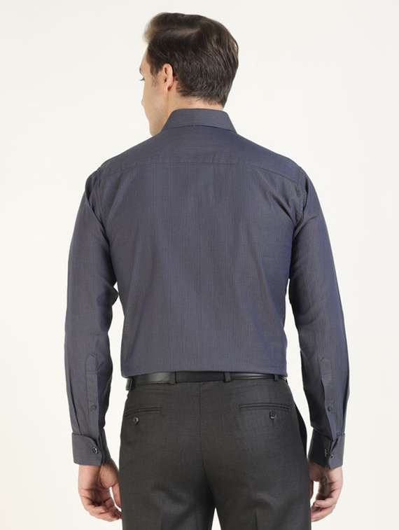 men collared long sleeve formal shirt - 22320595 -  Standard Image - 3