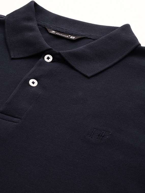 men solid long sleeve regular fit polo t-shirt - 22320616 -  Standard Image - 5