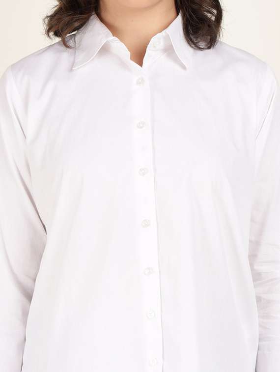 women collared long sleeve regular fit shirt - 22320712 -  Standard Image - 5