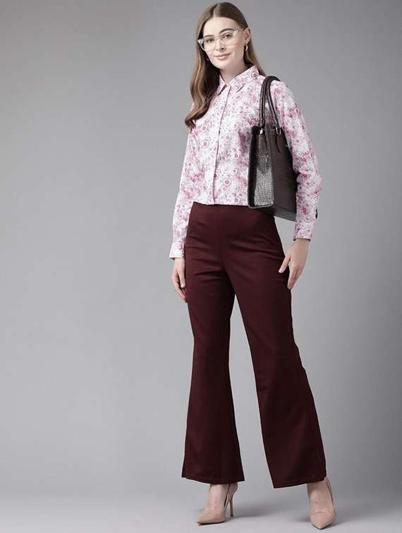 women collared long sleeve regular fit shirt - 22320743 -  Standard Image - 3