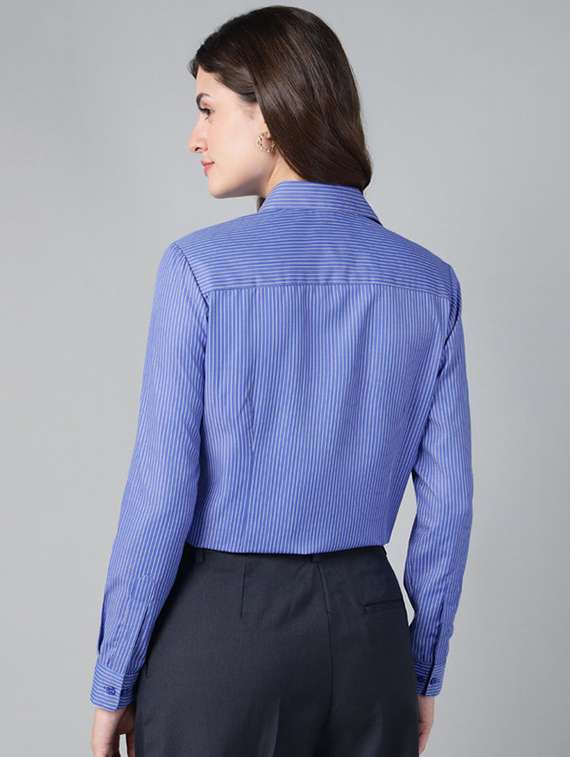 women collared long sleeve regular fit shirt - 22320767 -  Standard Image - 3