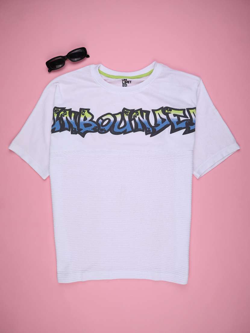 boys printed short sleeve t-shirt