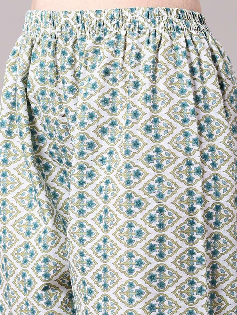 multi colored cotton kurta pant  set - 22321601 -  Standard Image - 5