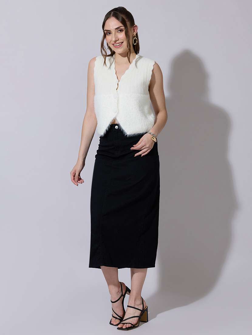 girls self designed sleeveless vest top - 22321894 -  Standard Image - 5