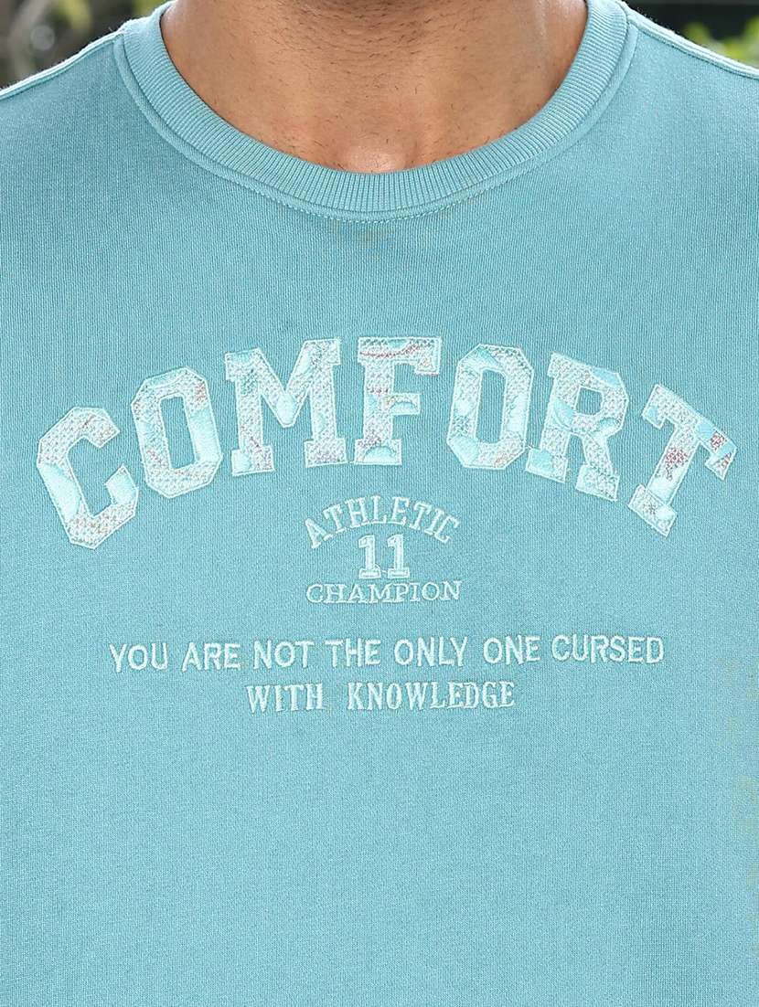 men typographic long sleeve full length track suit - 22322075 -  Standard Image - 5