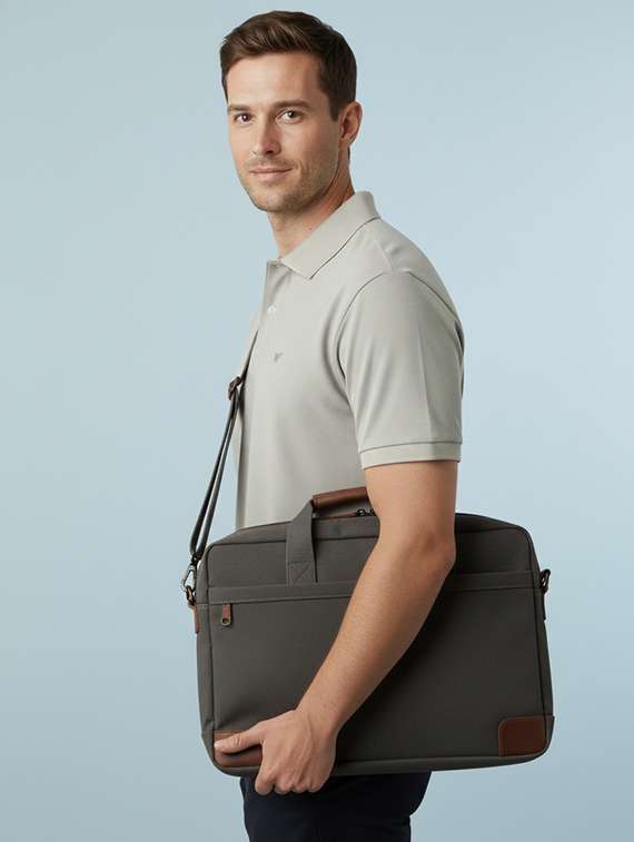 men solid short sleeve regular fit polo t-shirt - 22322100 -  Standard Image - 3