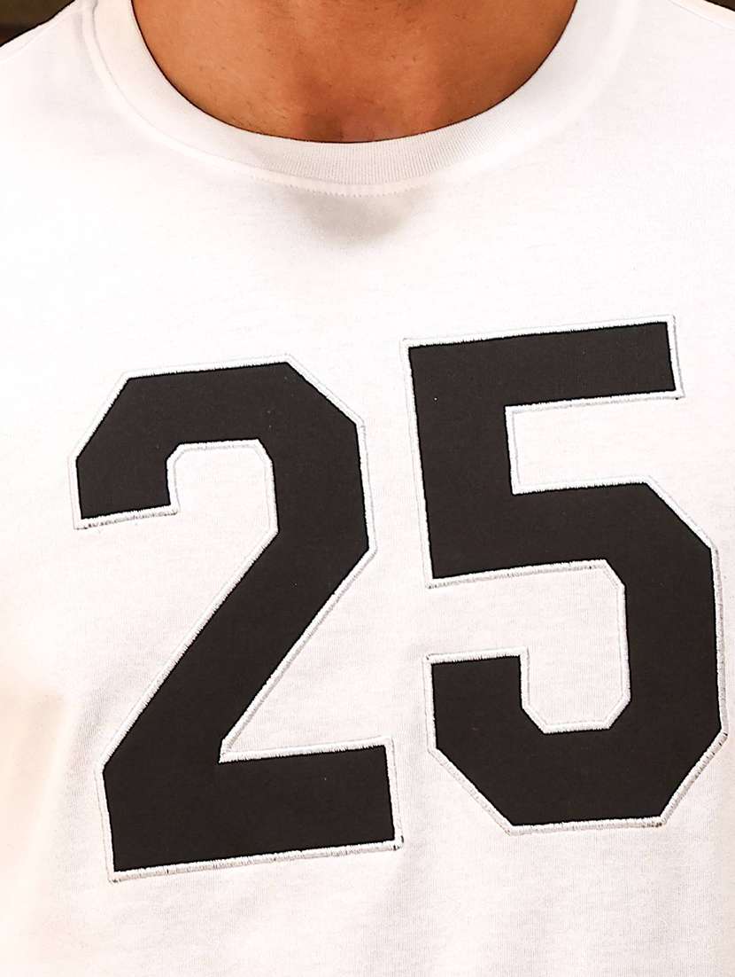 men chest print long sleeve regular fit t-shirt - 22322110 -  Standard Image - 5