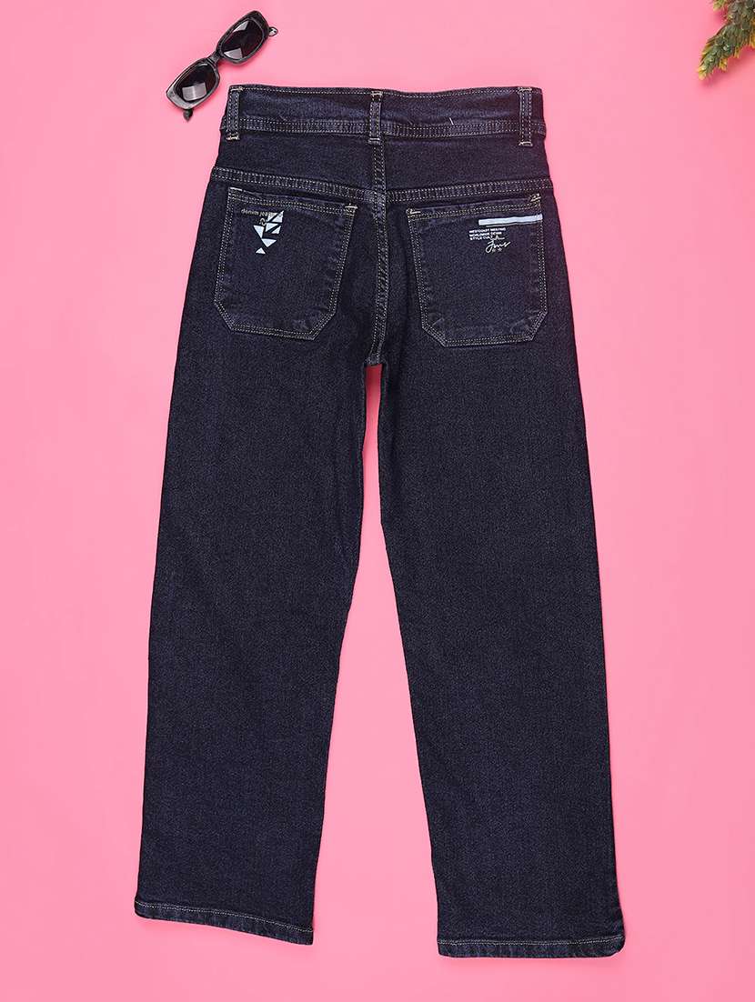 boys solid mid rise straight jean - 22323462 -  Standard Image - 3