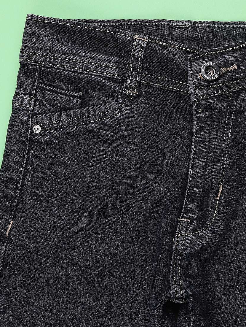 boys solid mid rise straight jean - 22323464 -  Standard Image - 3