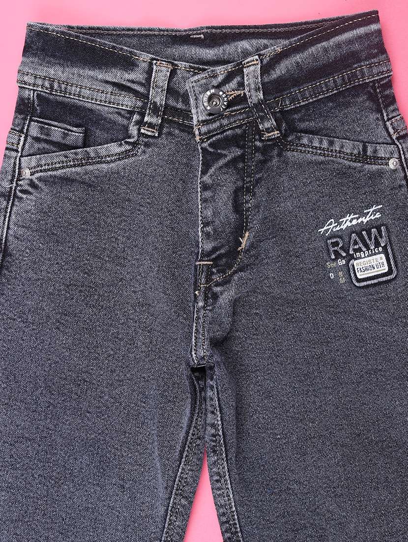 boys solid mid rise straight jean - 22323466 -  Standard Image - 3