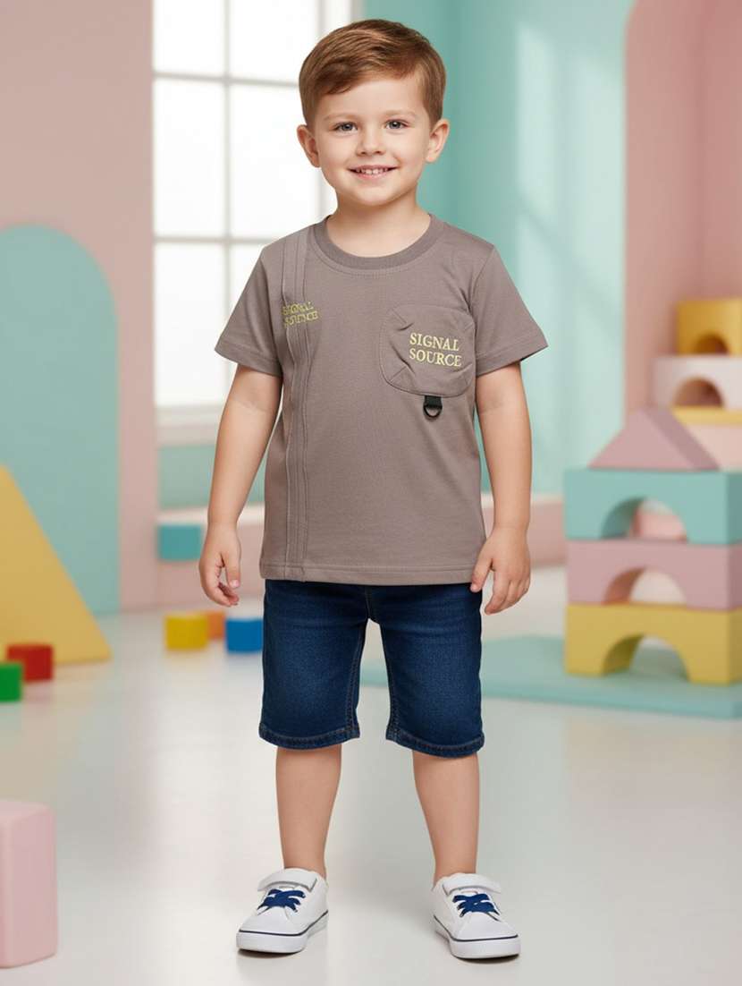 boys printed short sleeve t-shirt
