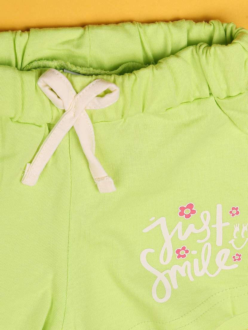 Girls Printed Short Sleeves Top And Shorts Set - 22323567 -  Standard Image - 5