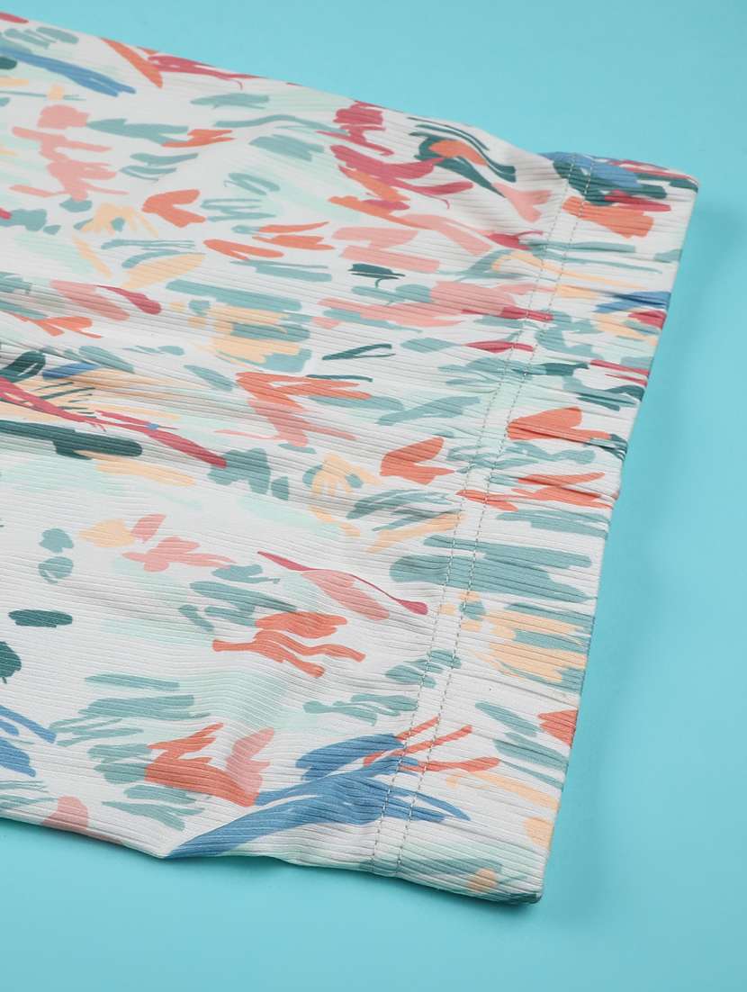 girls printed mid rise loungewear pyjama - 22323678 -  Standard Image - 3