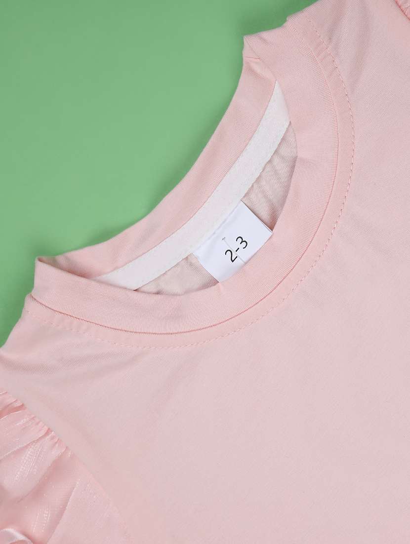 pink cotton blend dress - 22323736 -  Standard Image - 3