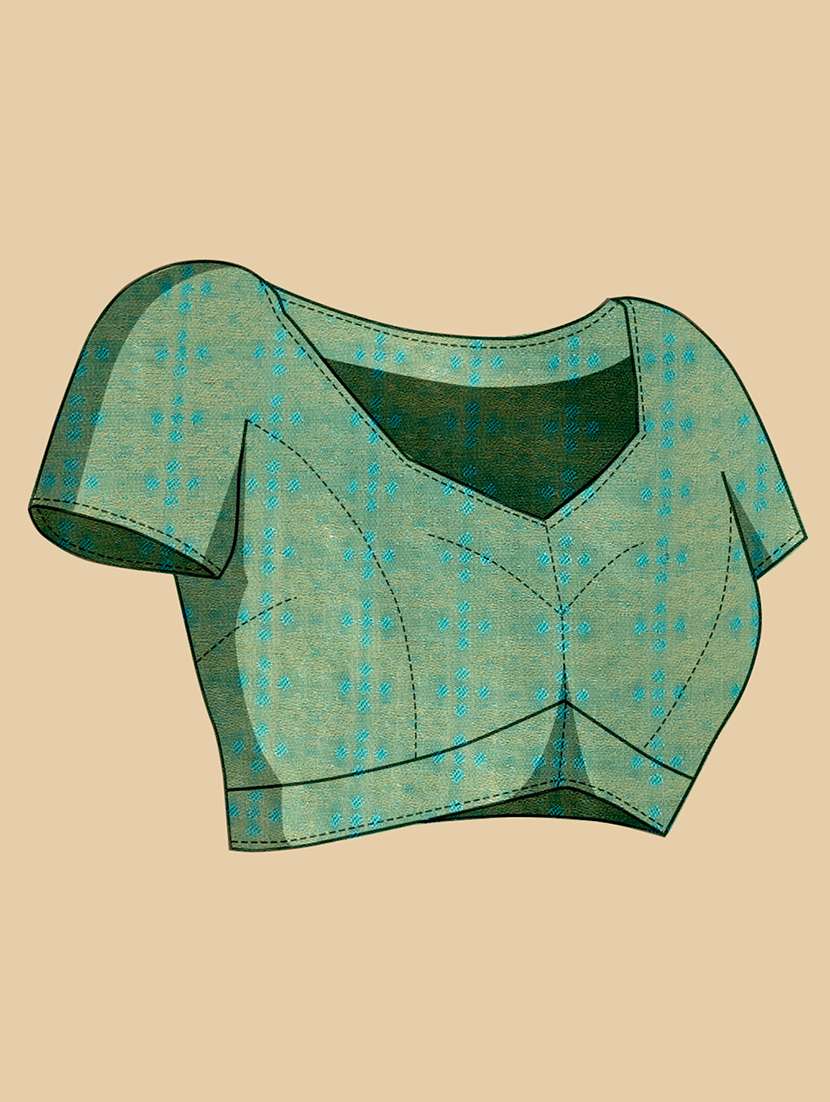 women self design banarasi saree with blouse - 22324046 -  Standard Image - 5