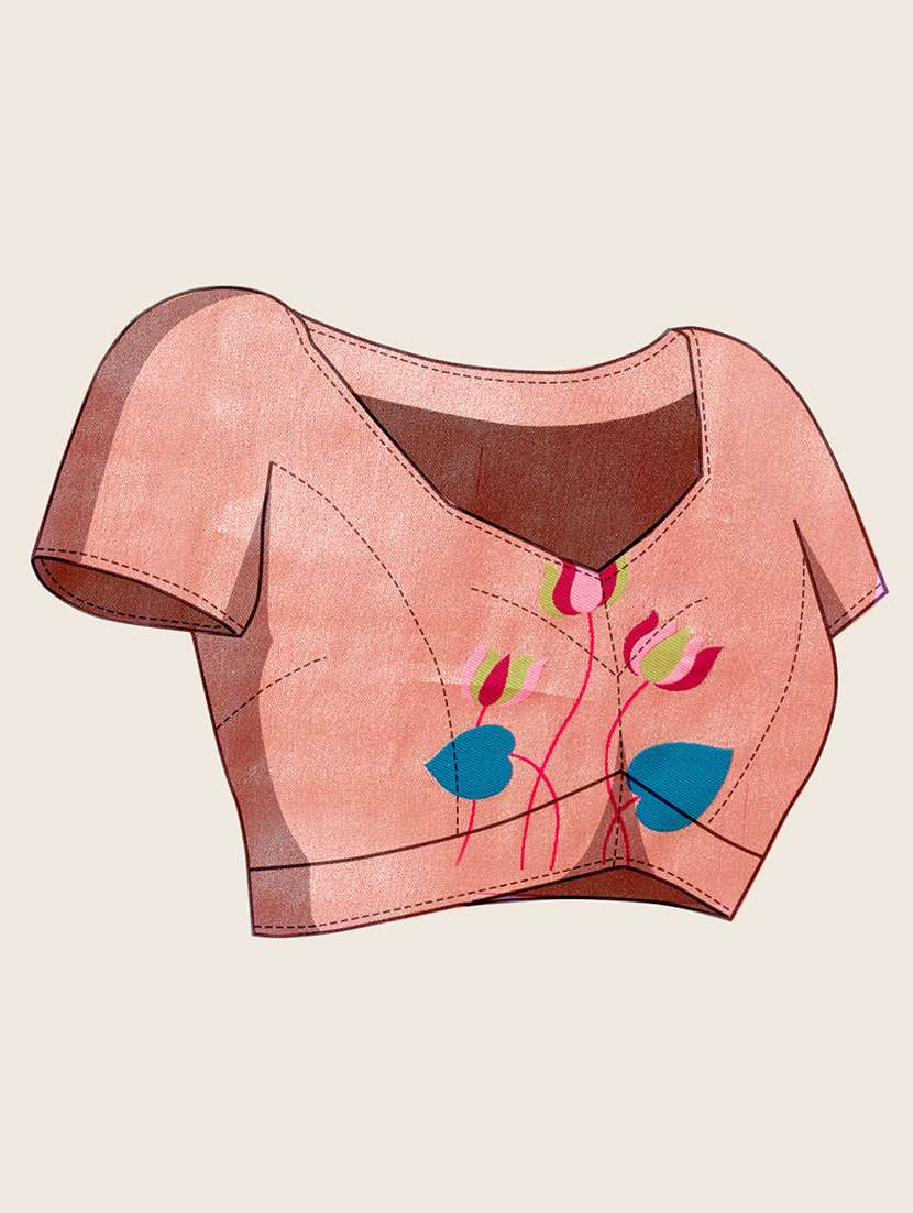 women self design paithani saree with blouse - 22324094 -  Standard Image - 5