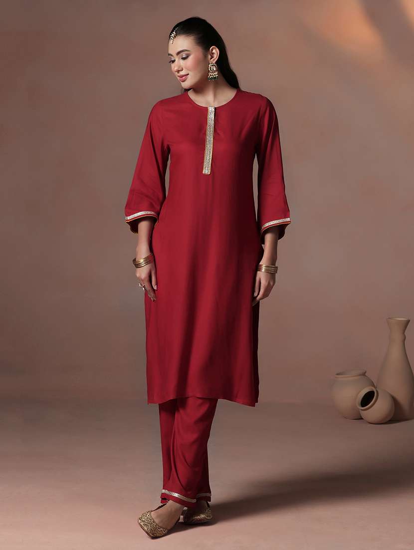 women red suit set - 22324116 -  Standard Image - 5