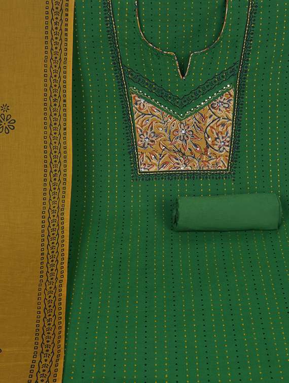 women self design unstitched suit set - 22324235 -  Standard Image - 3