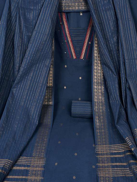 women self design unstitched suit set - 22324238 -  Standard Image - 3