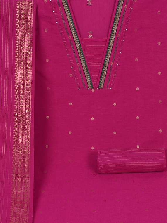 women self design unstitched suit set - 22324239 -  Standard Image - 3