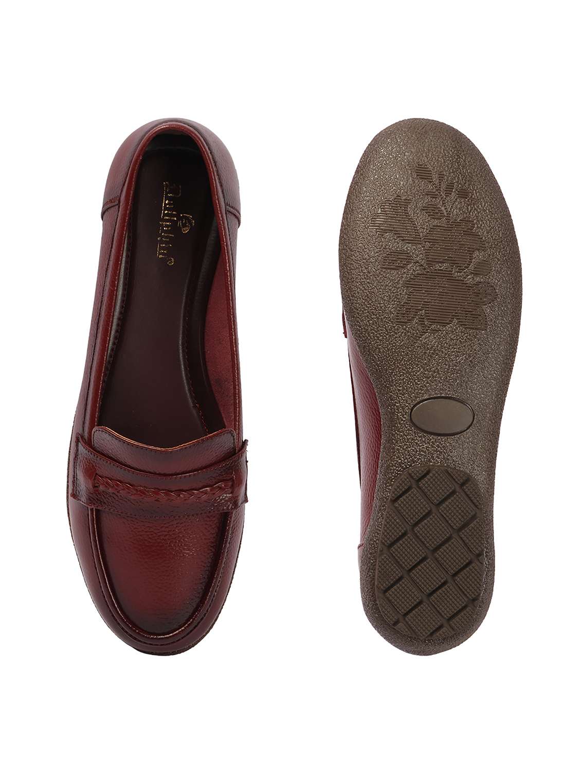 women solid slip on ballerina - 22324435 -  Standard Image - 3